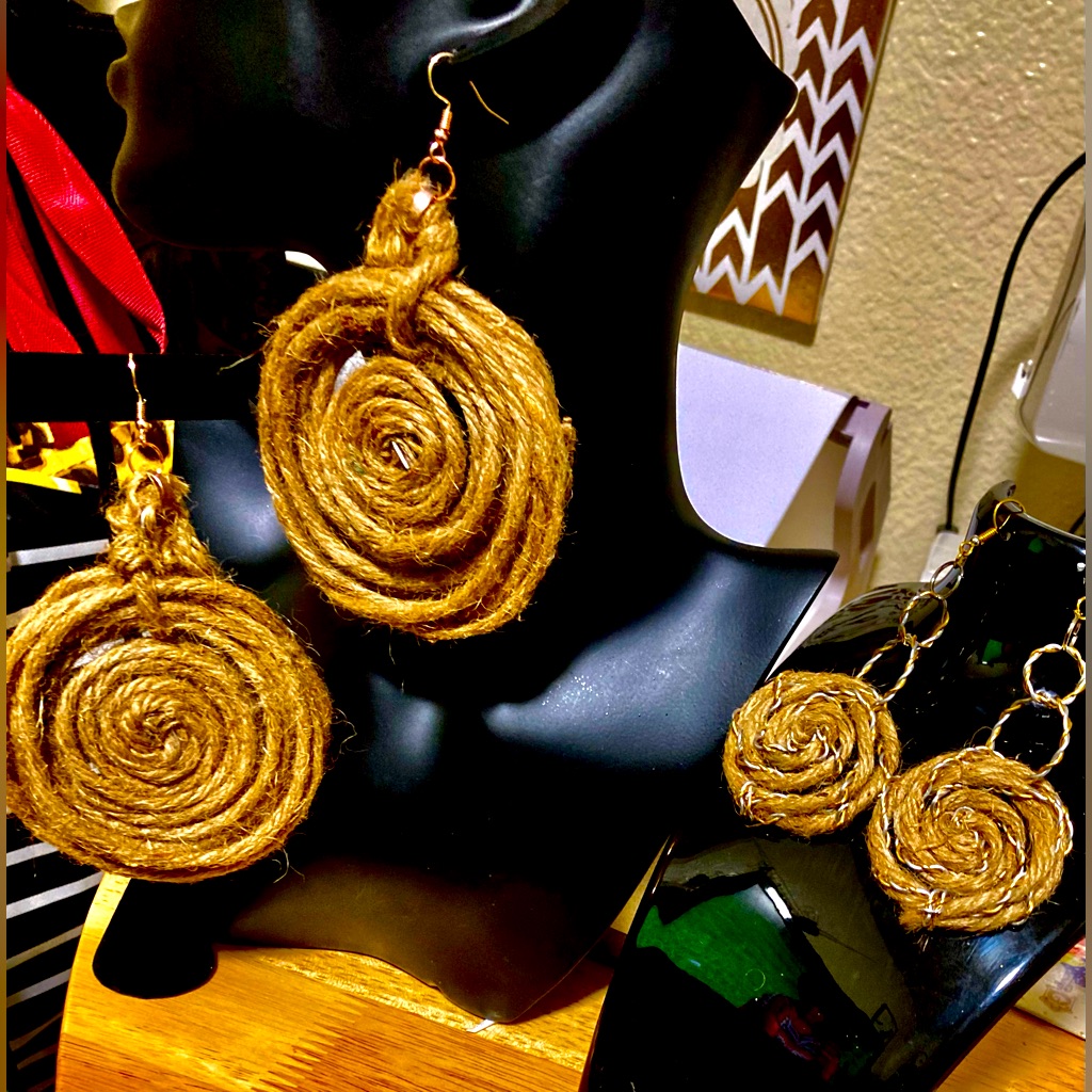 Natural Jute Hoops
